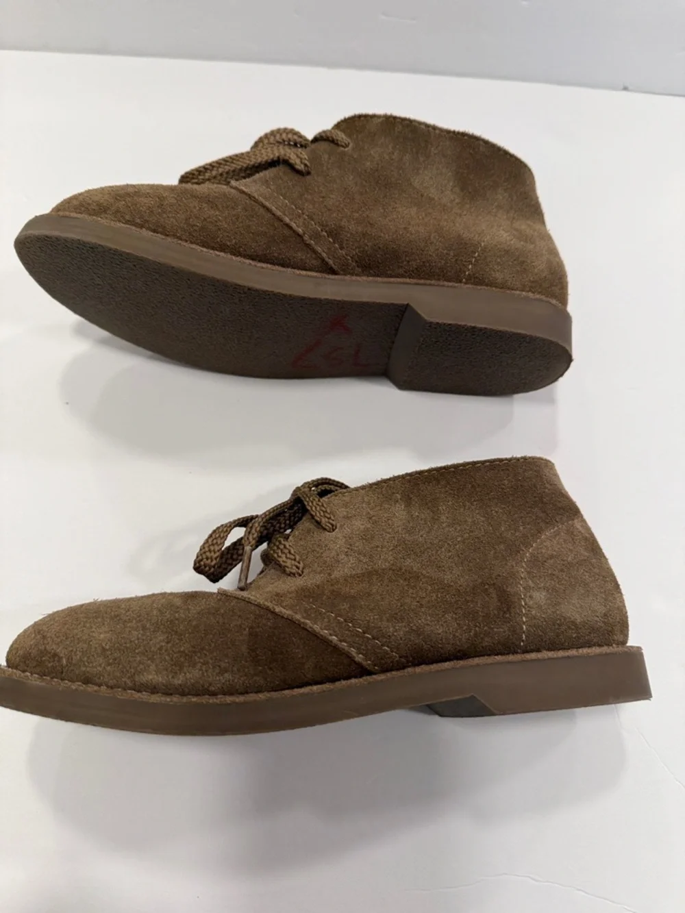 J. Crew Factory Brown Suede Chukka Boots size 4 M